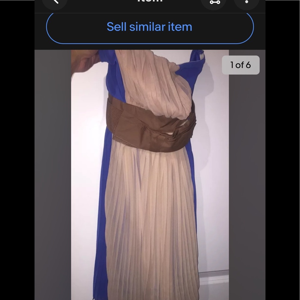 Gorgeous strapless dress wide belt NWT